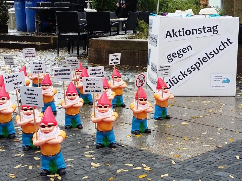Aktionstag gegen Glücksspielsucht