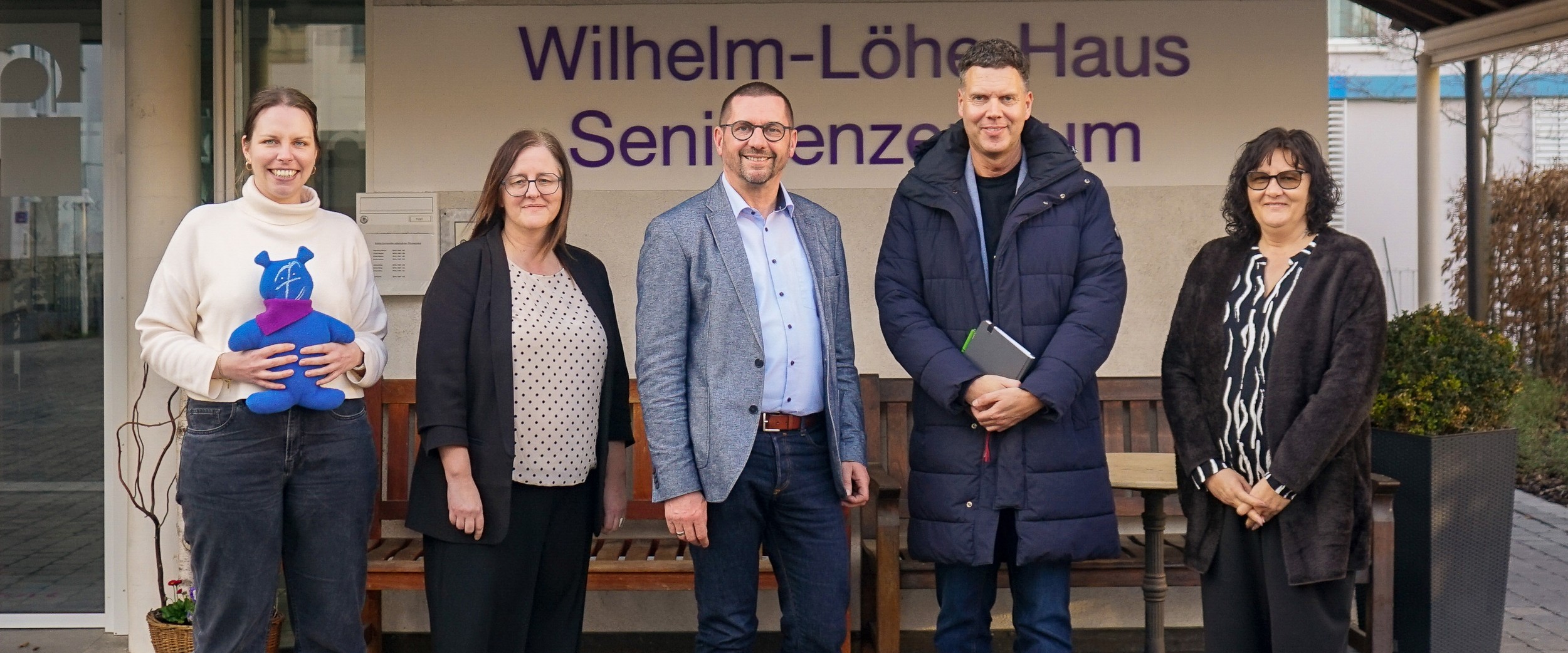 Oliver Schulte zu Besuch im Wilhelm-Löhe-Haus.