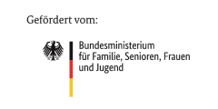 Logo des Bundesministeriums für Familie, Senioren, Frauen und Jugend