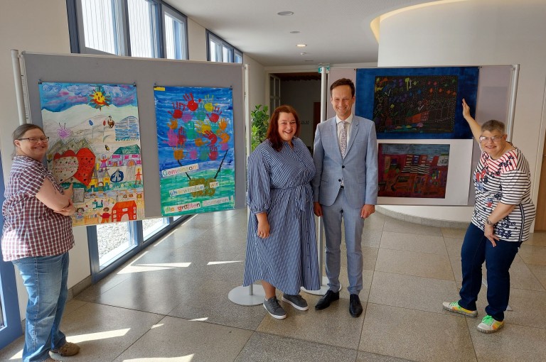 Ausstellung Inklusion Foto Lösch