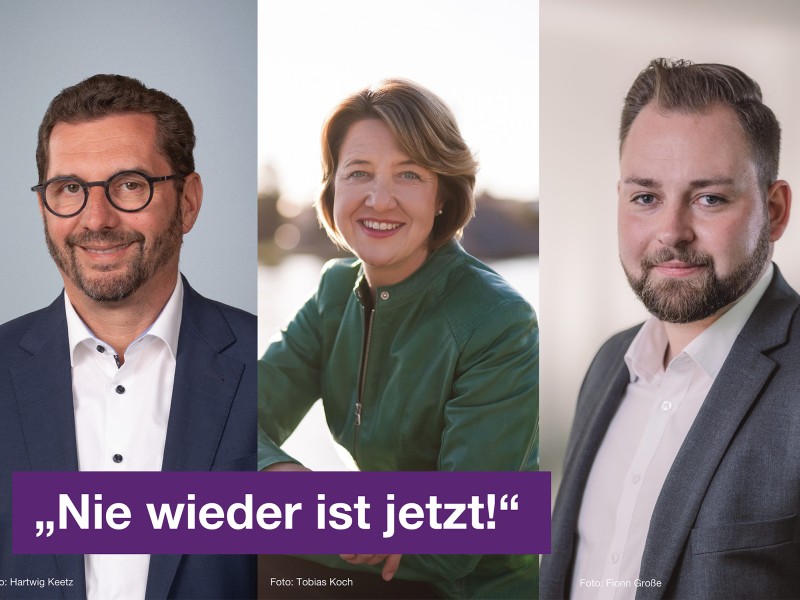 Gemeinsam für Menschlichkeit und Vielfalt eintreten