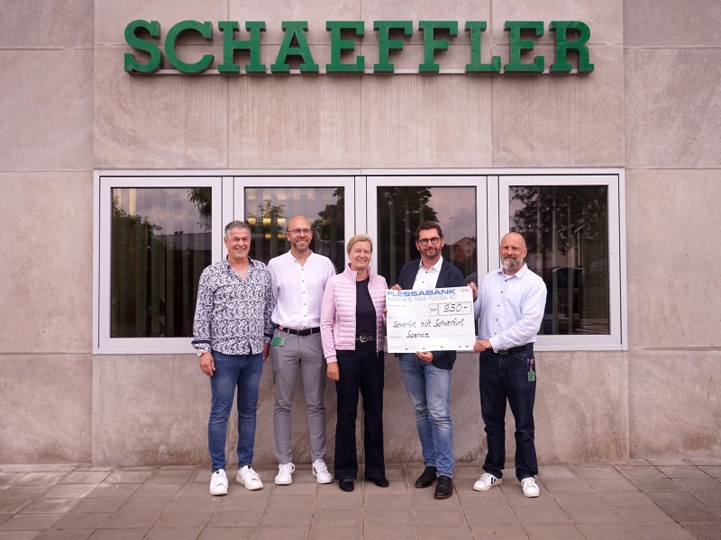 Spende für „Schweinfurt hilft Schweinfurt“